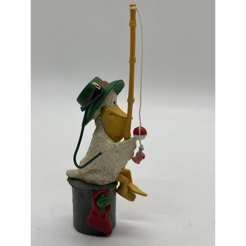 Hallmark Keepsake Pelican‎ Fills the Bill Fishing Ornament 1993 Dated No Box